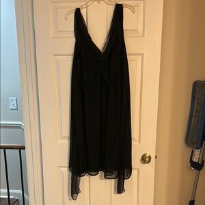 Elegant Black Sleeveless Dress